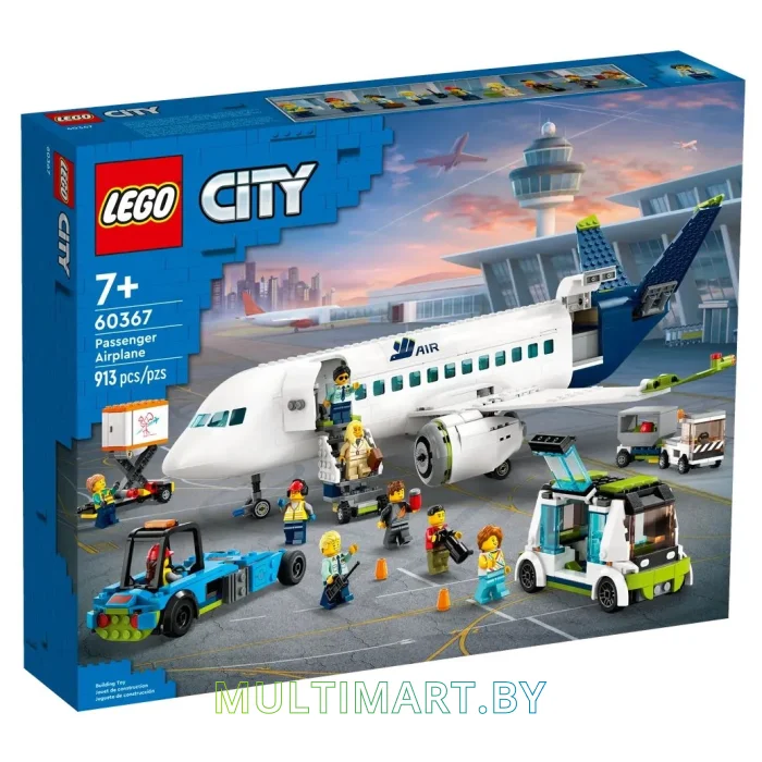 Конструктор LEGO City 60367 Пассажирский самолет